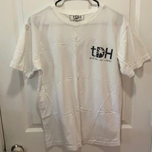 3/$16 White Surf Tee from Sri Lanka